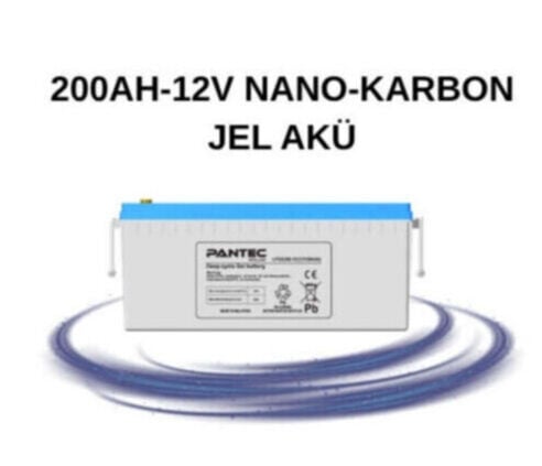 200AH-12V NANO-KARBON JEL AKÜ