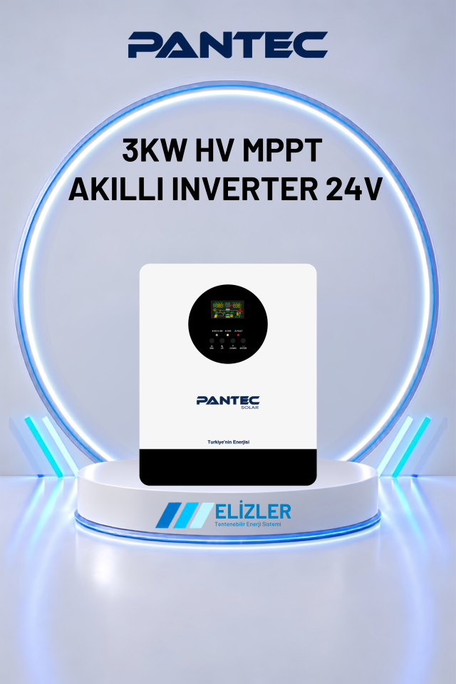 3KW HV MPPT AKILLI INVERTER 24V