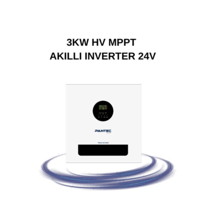 3KW HV MPPT AKILLI INVERTER 24V