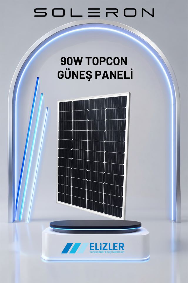 90W TOPCON GÜNEŞ PANELİ