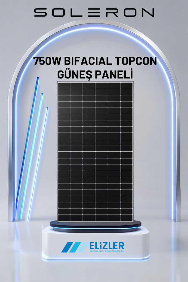 750W BIFACIAL TOPCON GÜNEŞ PANELİ