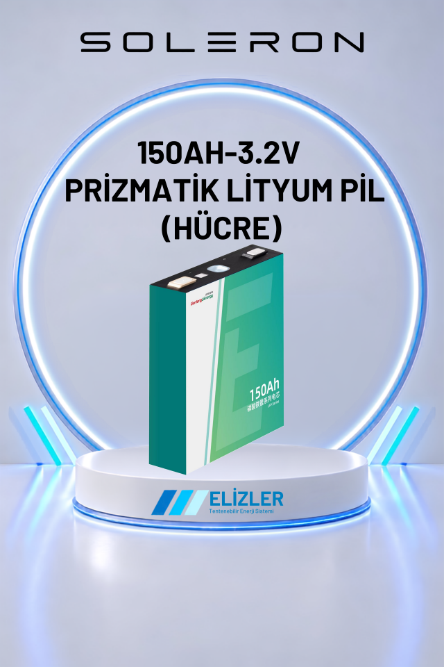 150AH-3.2V PRİZMATİK LİTYUM PİL (HÜCRE)