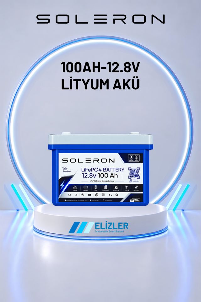 100AH-12.8V LİTYUM AKÜ