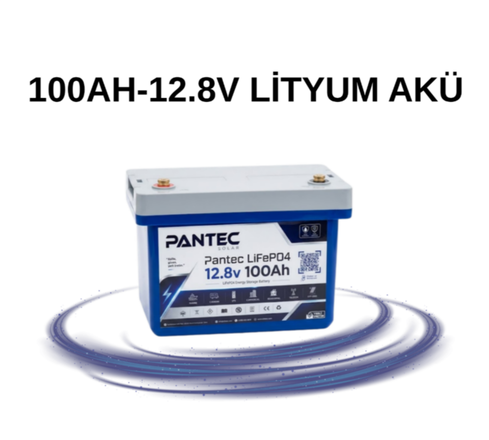 100AH-12.8V LİTYUM AKÜ