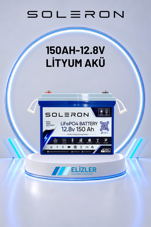 150AH-12.8V LİTYUM AKÜ
