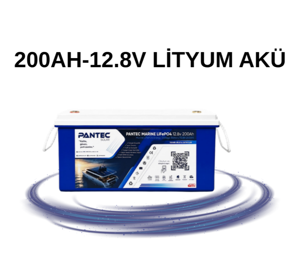 200AH-12.8V LİTYUM AKÜ