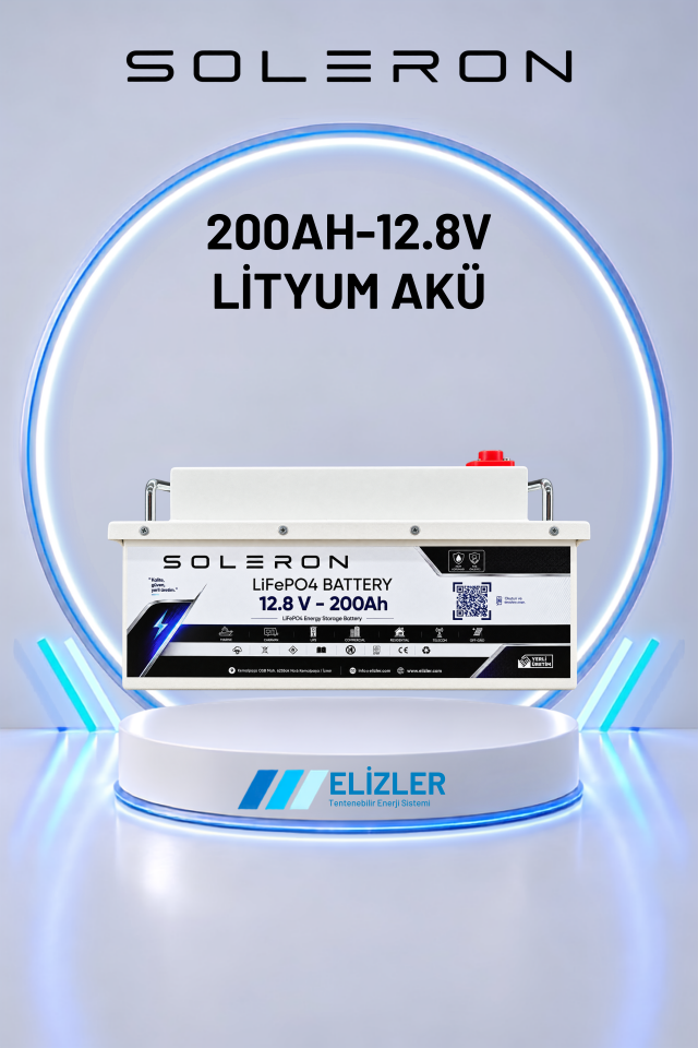 200AH-12.8V LİTYUM AKÜ