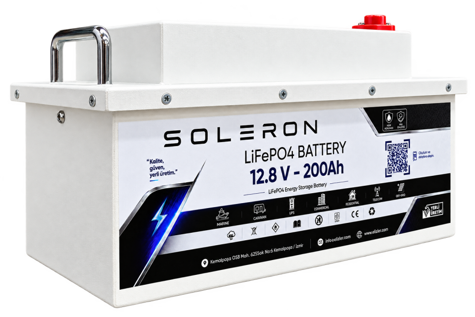200AH-12.8V LİTYUM AKÜ