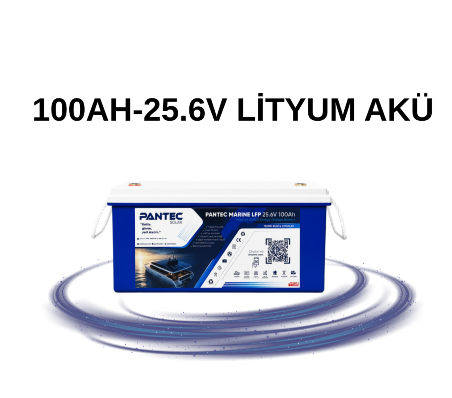 100AH-25.6V LİTYUM AKÜ
