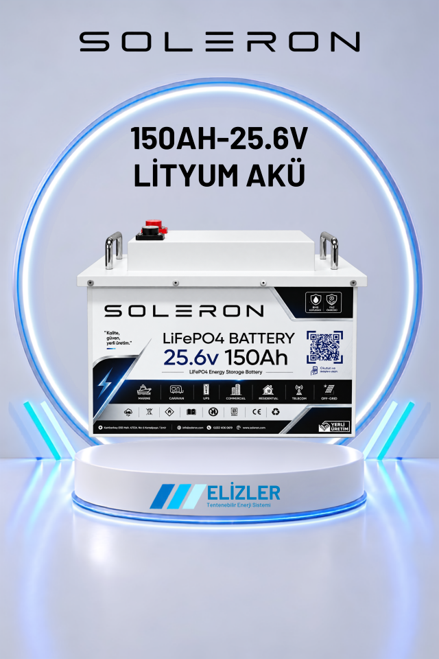 150AH-25.6V LİTYUM AKÜ