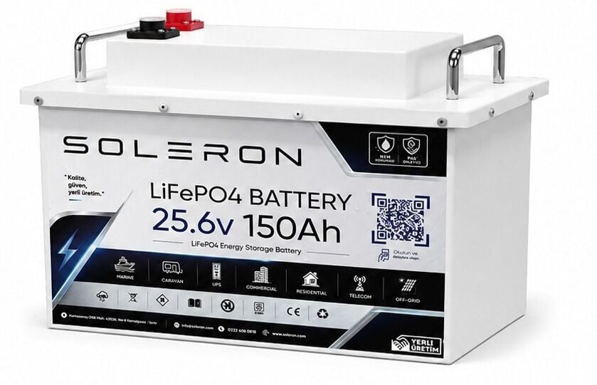 150AH-25.6V LİTYUM AKÜ