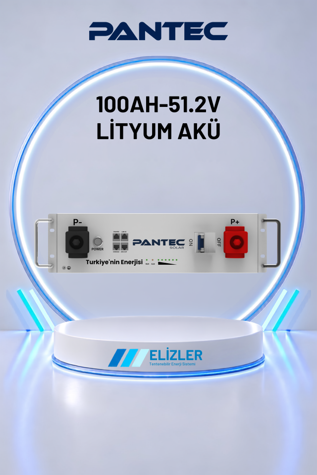 100AH-51.2V LİTYUM AKÜ