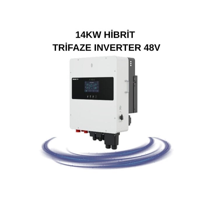 14KW HİBRİT TRİFAZE INVERTER 48V