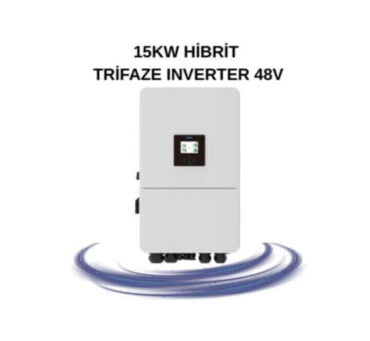 15KW HİBRİT TRİFAZE INVERTER 48V