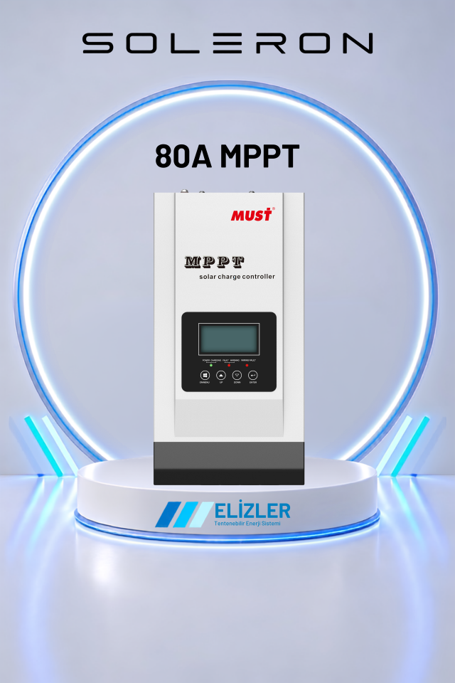80A MPPT ŞARJ KONTROL CİHAZI 12/24/48V
