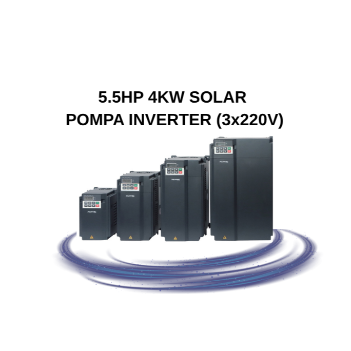 5.5HP 4KW SOLAR POMPA INVERTER (3x220V)