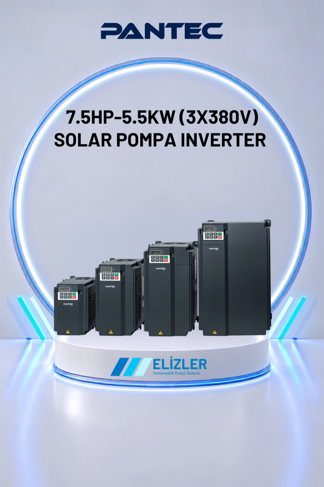 7.5HP 5.5KW SOLAR POMPA INVERTER (3x380V)