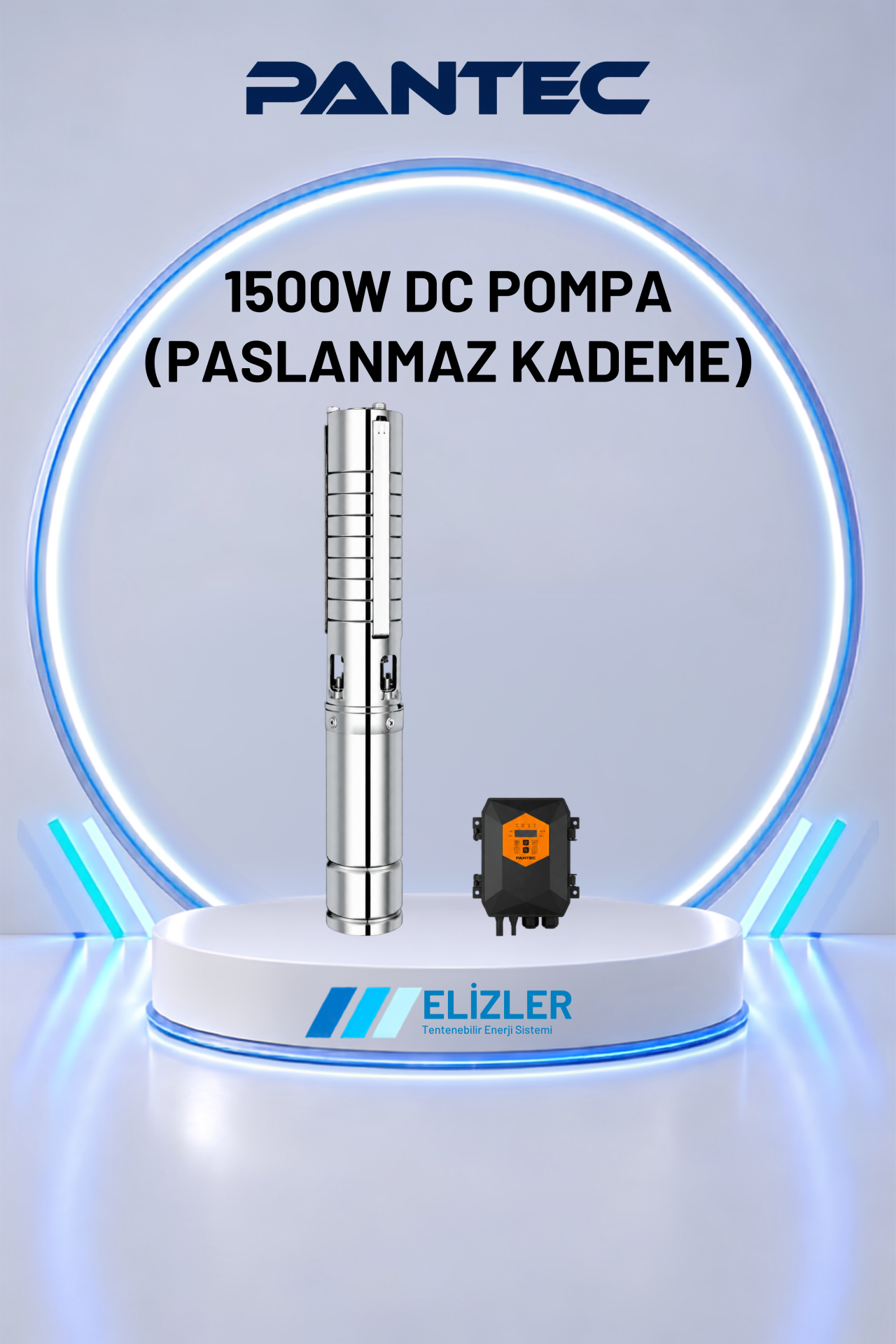 1500W DC POMPA (PASLANMAZ KADEME)