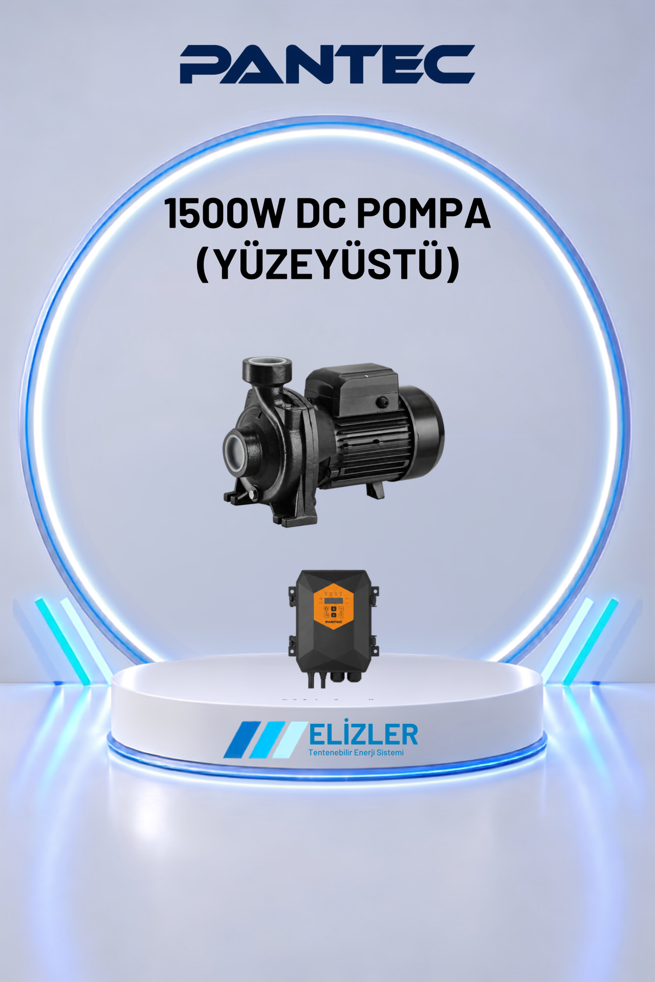 1500W DC POMPA (YÜZEYÜSTÜ)