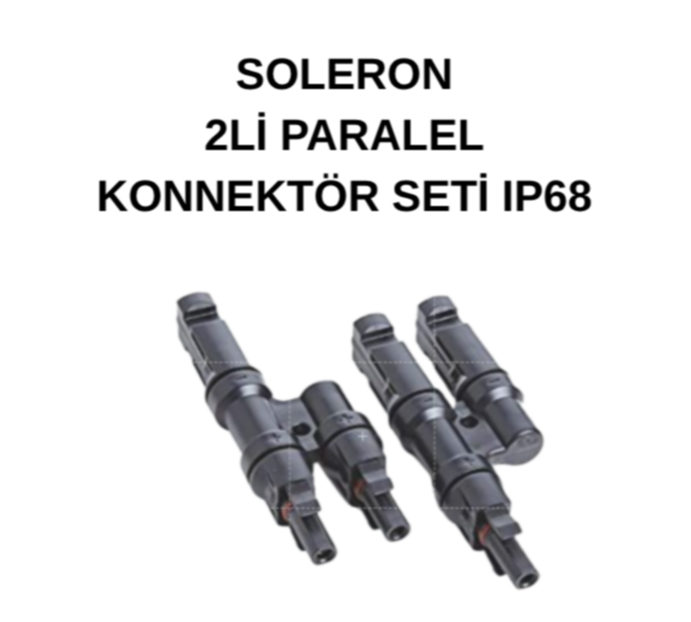 2Lİ PARALEL KONNEKTÖR SETİ IP68