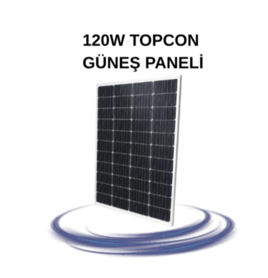 120W TOPCON GÜNEŞ PANELİ