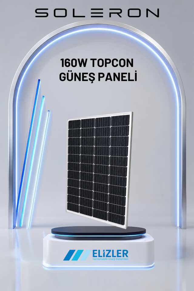 160W TOPCON GÜNEŞ PANELİ