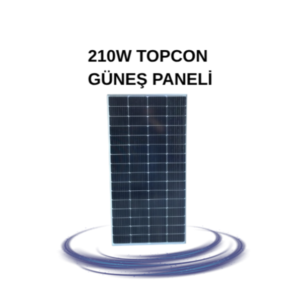 210W TOPCON GÜNEŞ PANELİ