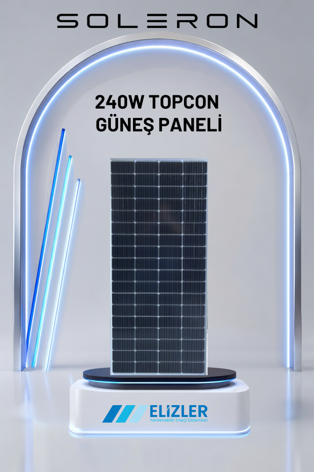 240W TOPCON GÜNEŞ PANELİ