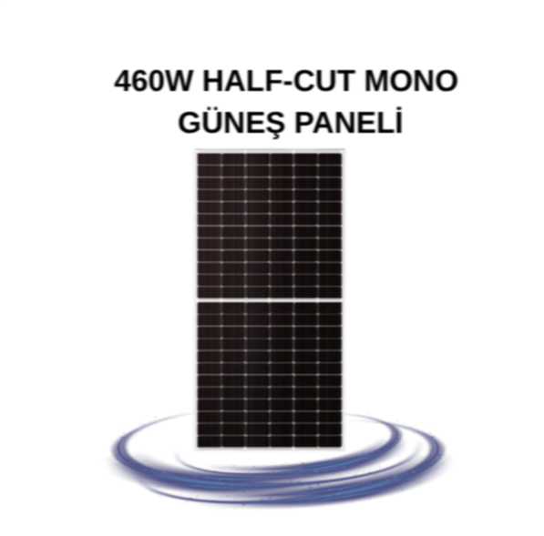 460W HALF-CUT MONO GÜNEŞ PANELİ