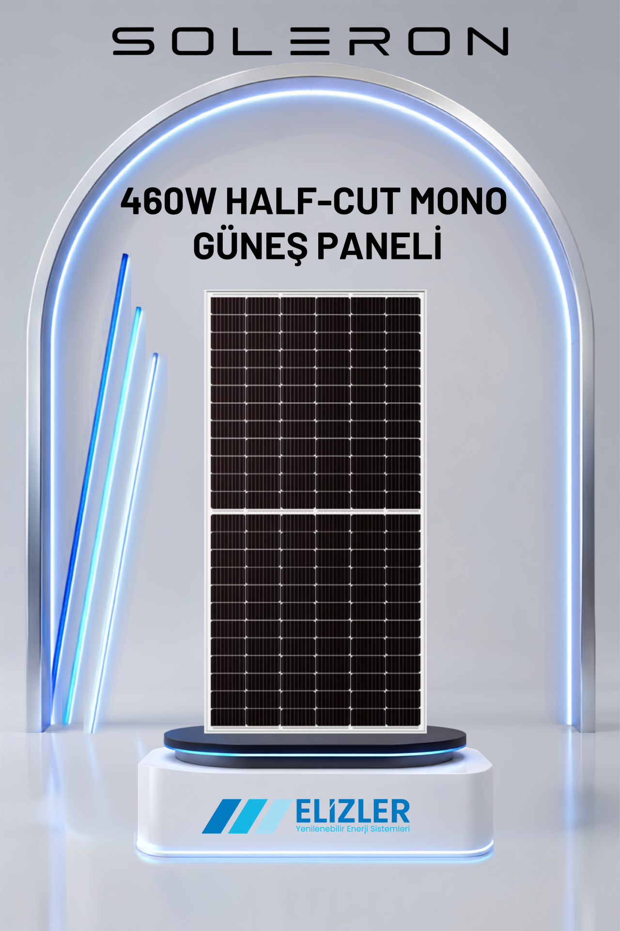 460W HALF-CUT MONO GÜNEŞ PANELİ