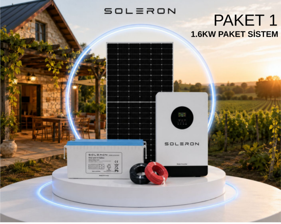 1.6KW PAKET SİSTEM (PAKET 1)