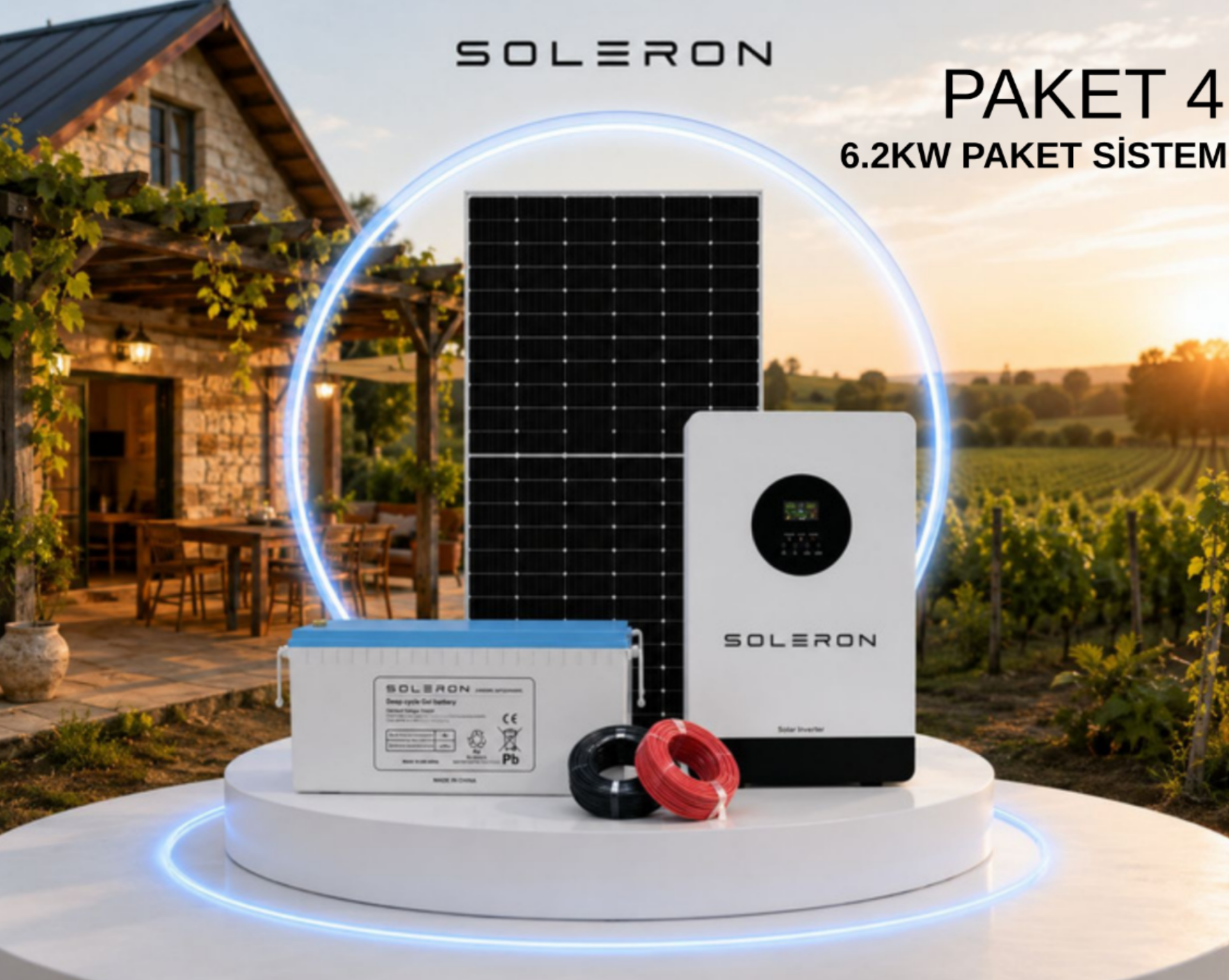 6.2KW PAKET SİSTEM (PAKET 4)