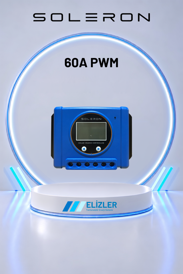 60A PWM ŞARJ KONTROL CİHAZI 12/24/48V